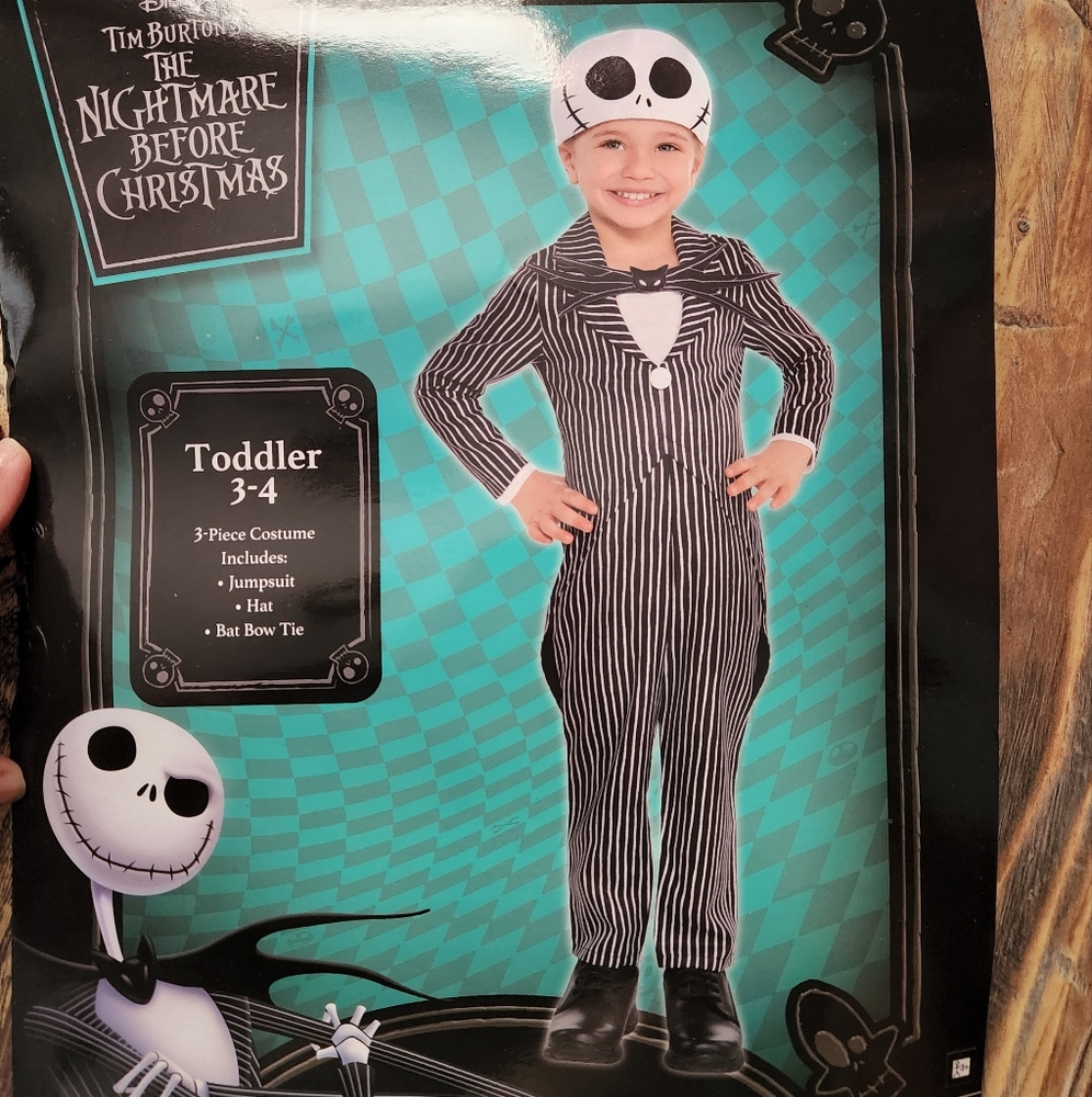 Nightmare Before Christmas Jack Skellington Toddler
